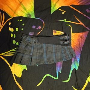 Lip Service Plaid Mini Skirt